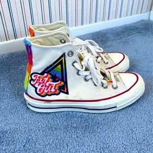 Converse high top chuck taylor 70s gay pride